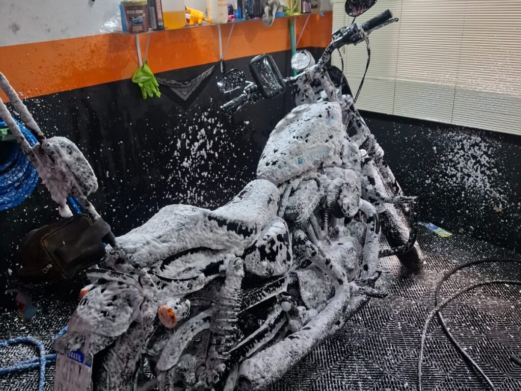 Lavagem de motos